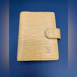 💜💛Louis Vuitton Epi Yellow and Purple Compact Wallet | PRELOVED!!💛💜